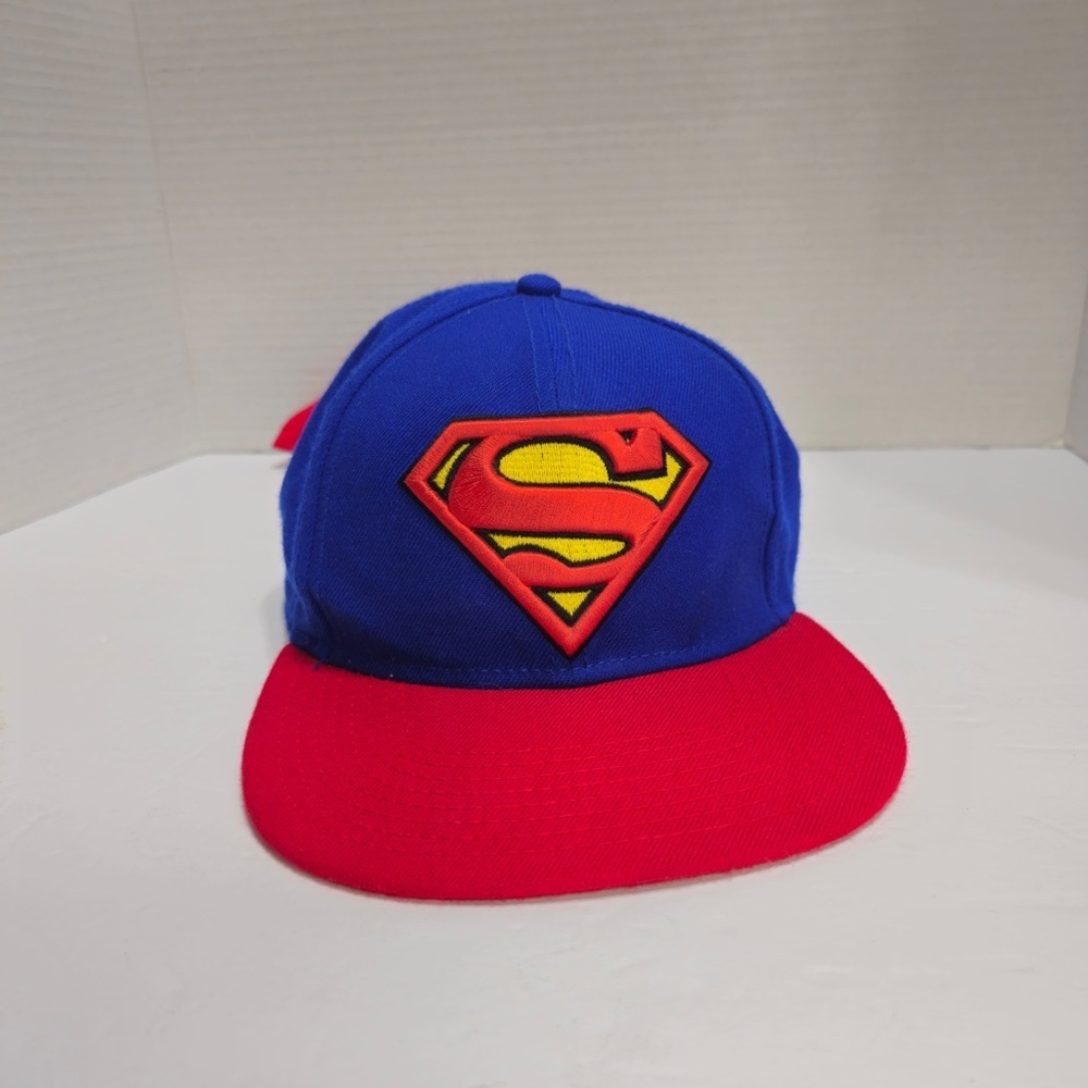 DC Comics Superman Logo Adjustable Snapback Baseball Hat Cap